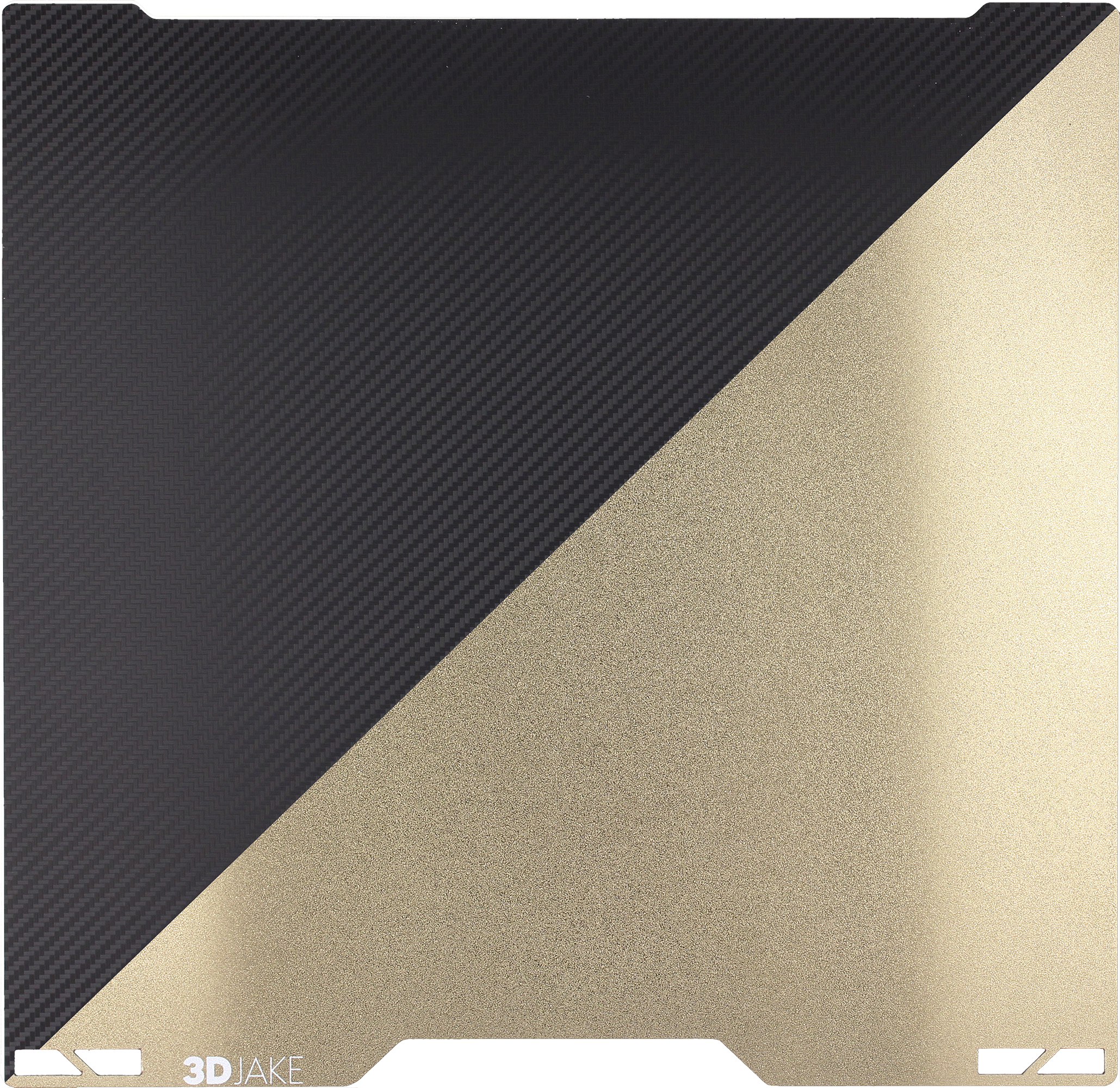 3DJAKE PET/PEI Build Plate Carbon 355 x 325 mm