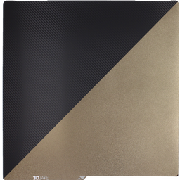 3DJAKE PET/PEI Byggplatta Carbon - 430 x 430 mm V2