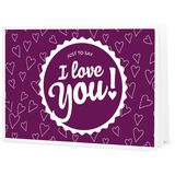 3DJAKE I Love You! - Printable Gift Certificate