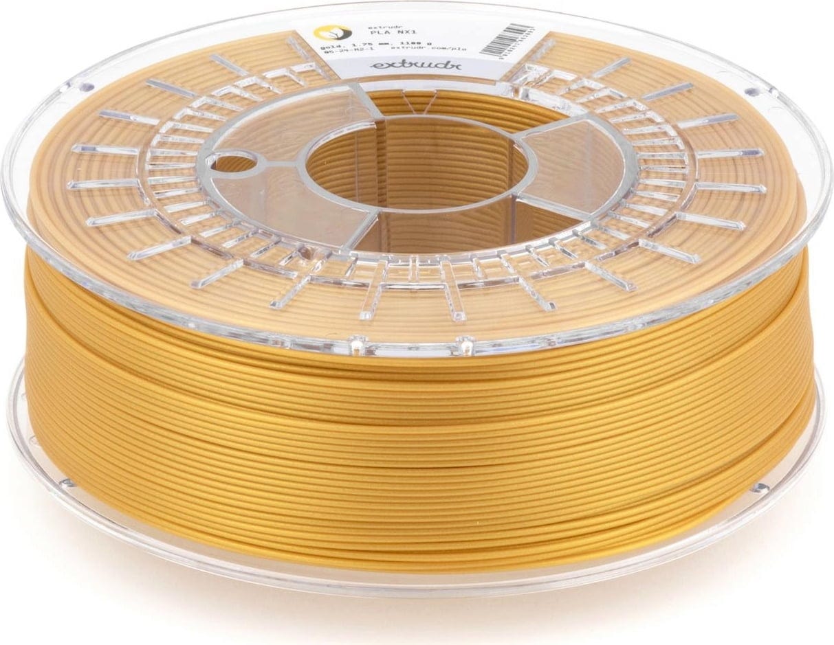 Extrudr PLA Basic Filament 10kg, Gold