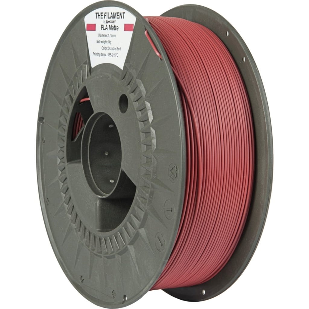 The Filament PLA Matte October Red - 3DJake International