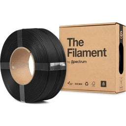 The Filament Refill PLA Matte Stealth Black