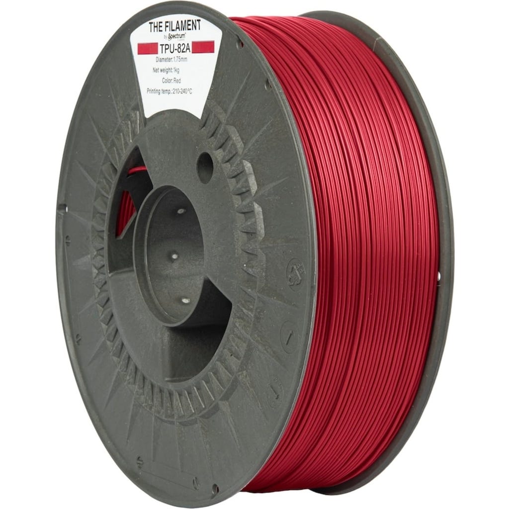 The Filament TPU-82A Red - 3DJake International
