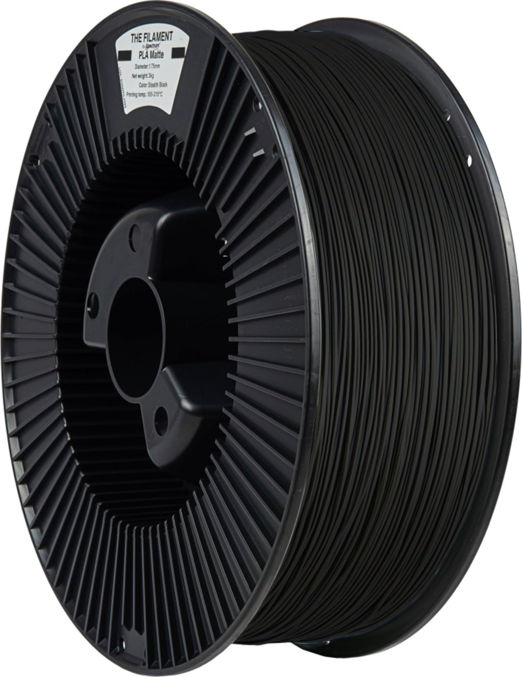 The Filament PLA Matte Stealth Black