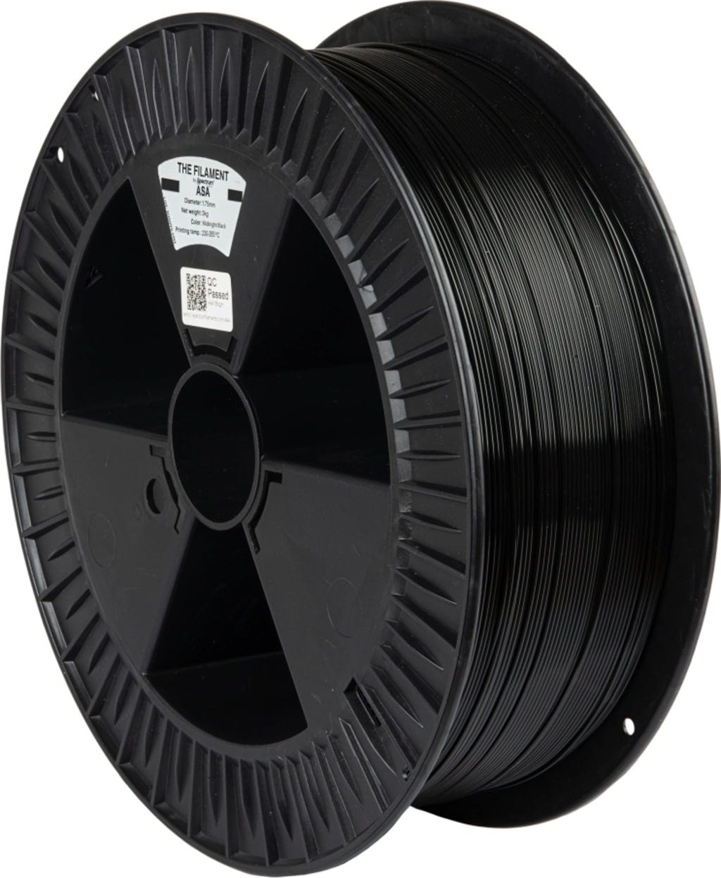 The Filament ASA Filament 3kg, Midnight Black