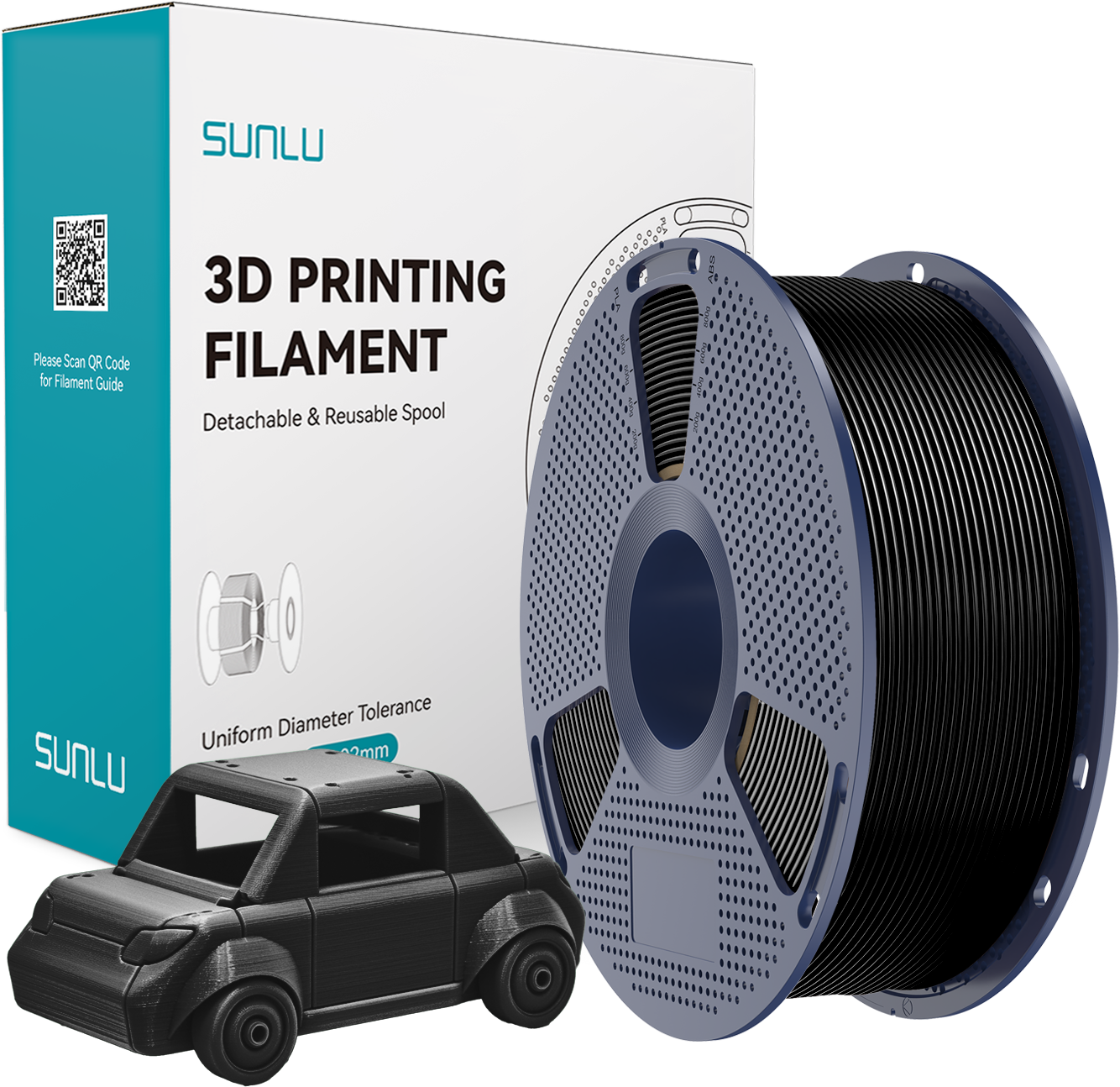 SUNLU PETG Black