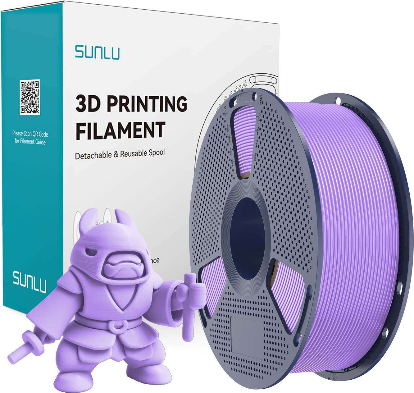 SUNLU PLA Meta Taro Purple