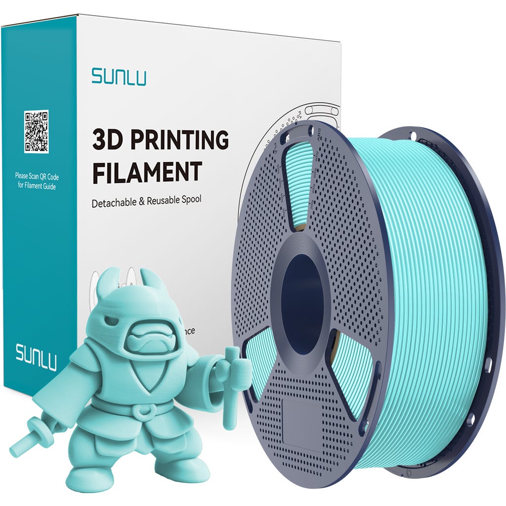 SUNLU PLA Meta Ice Blue - 3DJake Italia