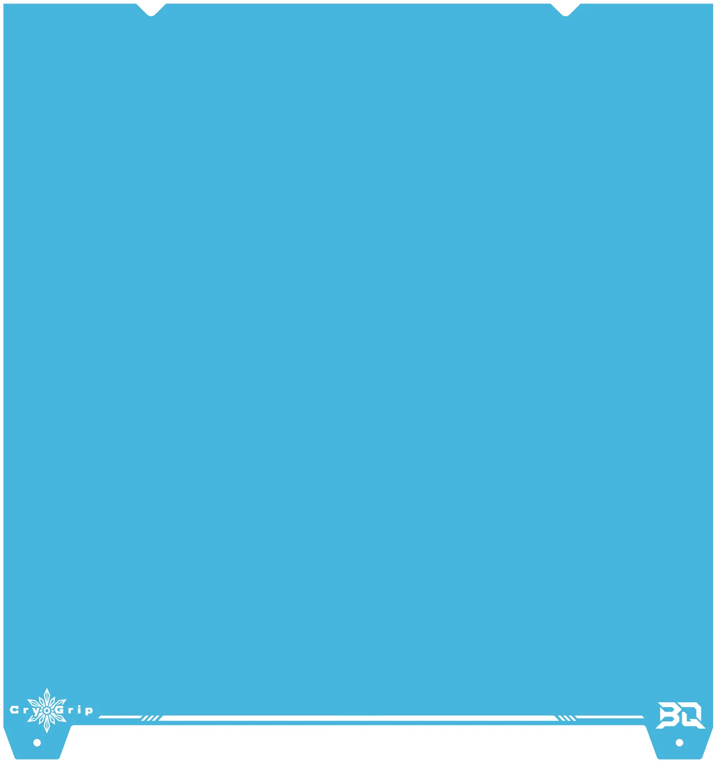 BIQU CryoGrip Pro Frostbite Build Plate 300 x 300 mm (Creality K1 Max), Blue
