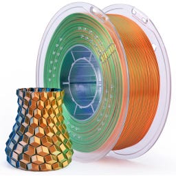 Elegoo PLA Silk Blue Green Orange
