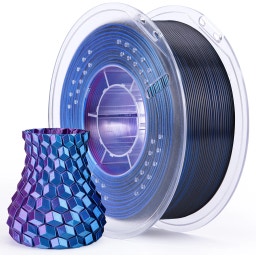 Elegoo PLA Silk Blue Purple Black