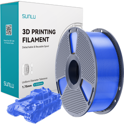 SUNLU PLA Transparent Blue