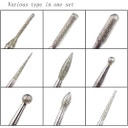 Diamond Grinding Bits Set für Rotary Tool
