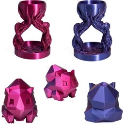 AzureFilm PLA Silk Dual Color Velvet Bloom