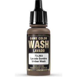 Vallejo Game Color Wash Umber Shade - 17 ml
