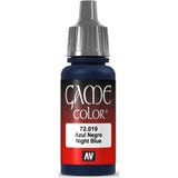 Vallejo Game Color Azul Negro 72.019