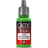 Vallejo Game Color Verde Escorpena 72.032