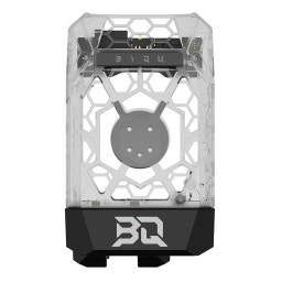 Panda Jetpack V2 Extruder Frontcover Transparent - Bambu Lab X1/P1