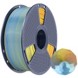 Silk PLA+ Forth-Color Blue Purple Orange Yellow
