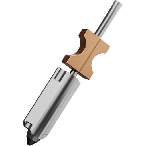 Phaetus SiC Nozzle incl. Heating Block for Flashforge AD5X