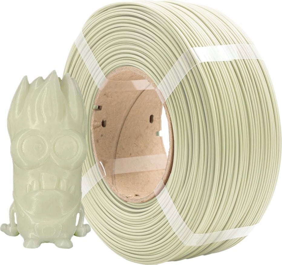 AzureFilm PLA Refill Glow White