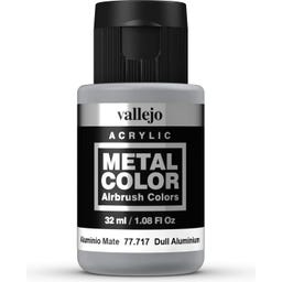 Vallejo Metal Color 717 Dull Aluminium - 32 ml
