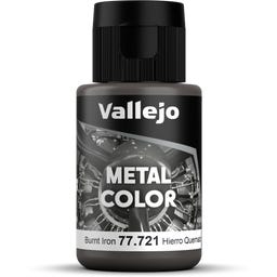 Vallejo Metal Color 721 Burnt Iron - 32 ml