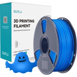 SUNLU PLA Glow In The Dark Tech Blue