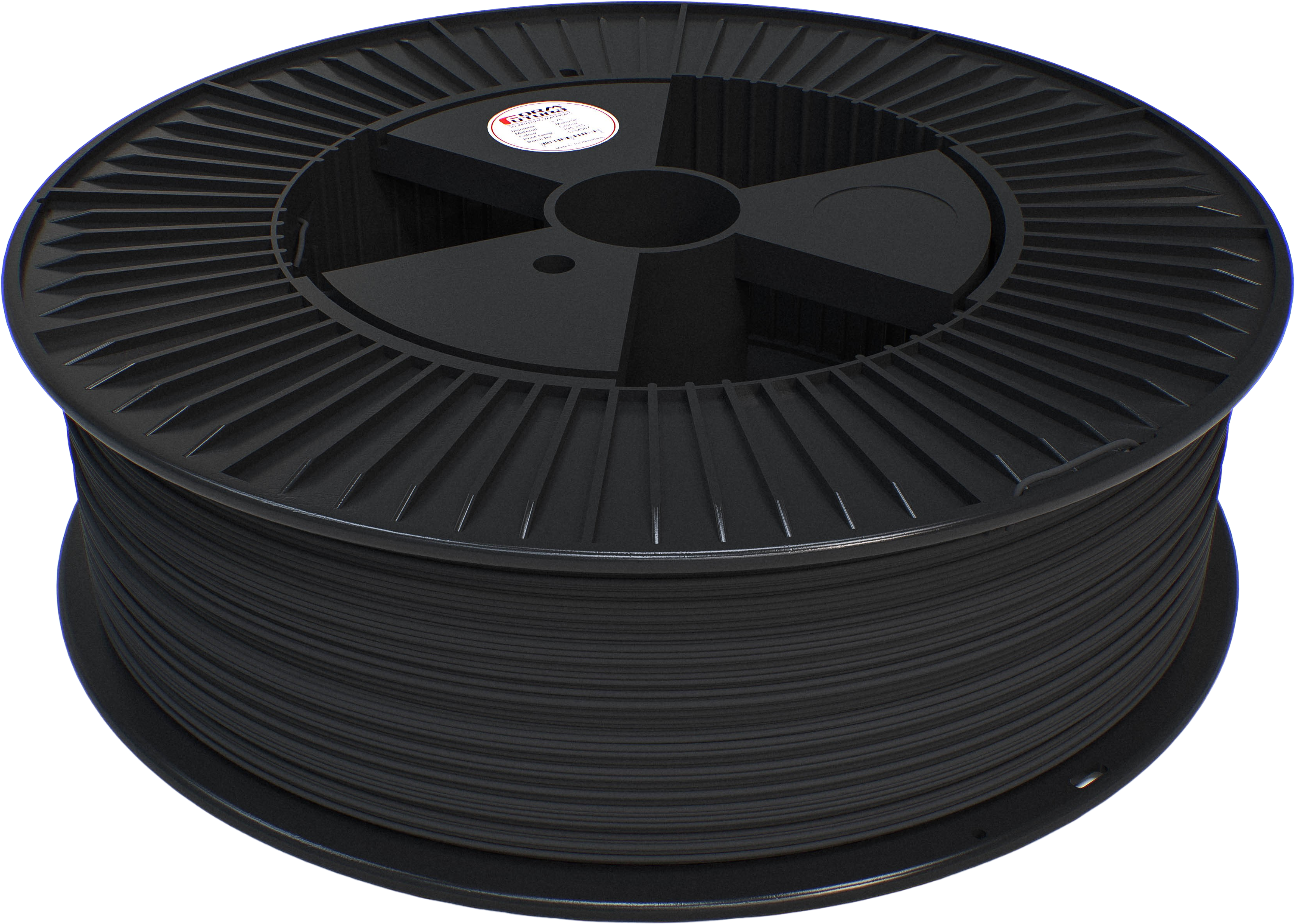 FormFutura Bulk PLA Filament 4.5kg, Black