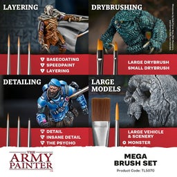 The Army Painter Mega Brush Set