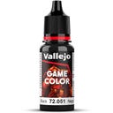 Vallejo Game Color Coal Black