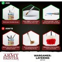 The Army Painter Wargamer Bionic Brush - Bionic Bristles - Layering
