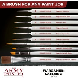 The Army Painter Wargamer Bionic Brush - Bionic Bristles - Layering