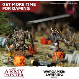 The Army Painter Wargamer Bionic Brush - Bionic Bristles - Layering