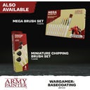 The Army Painter Wargamer Bionic Brush – Bionic Bristles - Basecoating