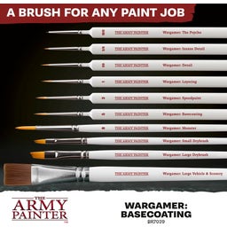 The Army Painter Wargamer Bionic Brush – Bionic Bristles - Basecoating