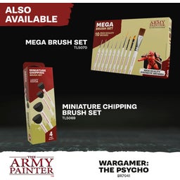 The Army Painter Wargamer Bionic Brush – Bionic Bristles - The Psycho