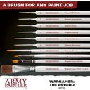 The Army Painter Wargamer Bionic Brush – Bionic Bristles - The Psycho