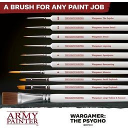 The Army Painter Wargamer Bionic Brush – Bionic Bristles - The Psycho