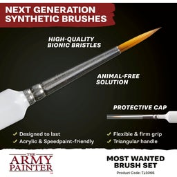 The Army Painter Most Wanted Brush Set - 1 Set