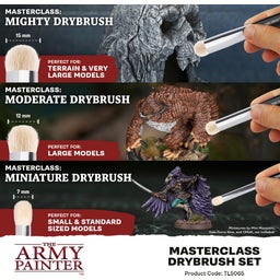 The Army Painter Set Masterclass Drybrush - 1 Set