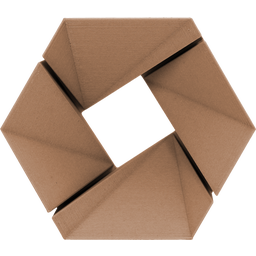 3DJAKE ecoPLA Wood Dark Brown - 1,75 mm / 1000 g