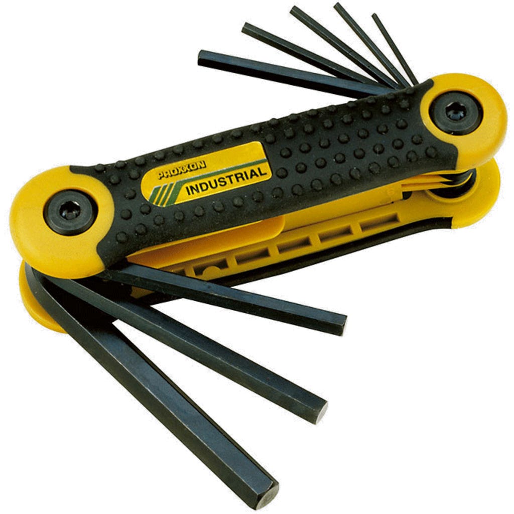 PROXXON HX Pocket Allen Key Set, 1 set - 3DJake