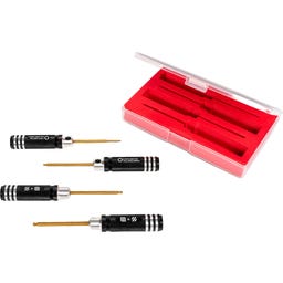 LDO Motors Ball Hex Driver Kit Vice Edition - 1,5/2/2,5/3 mm