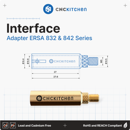 CNC Kitchen Loddespisser + Ersa 832 og 842-adaptere - 1 sett
