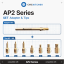 CNC Kitchen Olvasztó segédeszköz + AP2 Adapter - 1 szett