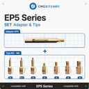 CNC Kitchen Olvasztó segédeszköz + EP5 Adapter - 1 szett