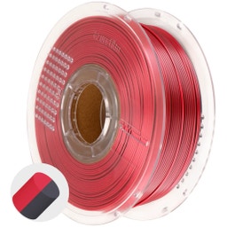 AzureFilm PLA Silk Dual Color Crimson Steel