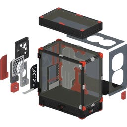 LDO Motors Voron PC Case Kit - Grey