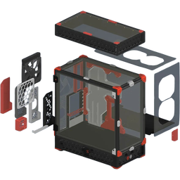LDO Motors Voron PC Case Kit - Black